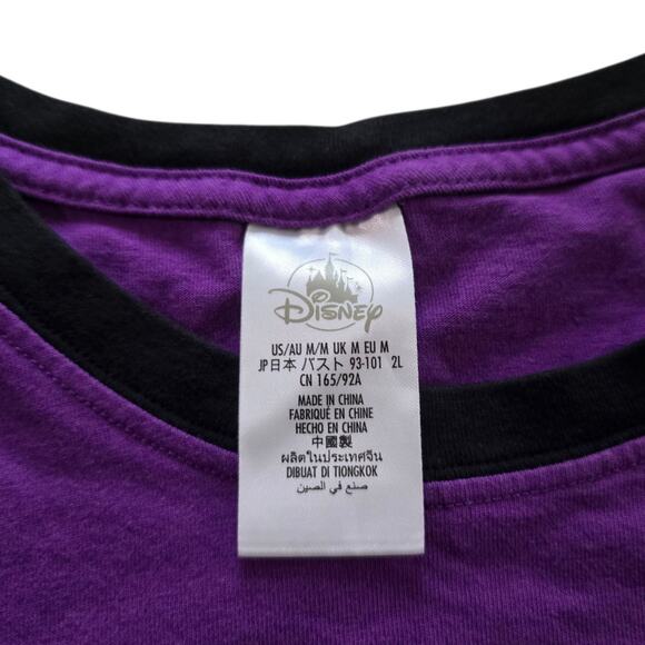 Disney Parks Daisy Minnie Halloween Boo to you Ringer Shirt SZ M Spooky Parade - Picture 5 of 6